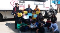 TÜRK KıZıLAYı - İlkokul Öğrencilerinden 'Kızılay'ın Kan Bağışına' Destek