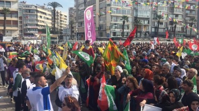İzmir'deki Nevruz Kutlamasında PKK Propagandasına 16 Gözaltı