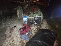 OSMAN GÜNGÖR - Traktör Devrildi Açıklaması 1 Ölü, 1 Yaralı