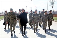ORGENERAL - Bakan Akar Ve Komutanlar Suriye Sınırının Sıfır Noktasında