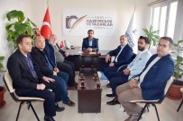 YUSUF TURANLı - Turanlı'dan Kahta Gazeteciler Ve Yazarlar Cemiyetine Ziyaret