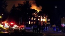 GAZİ İLKÖĞRETİM OKULU - Denizli'de Tarihi Okulda Yangın