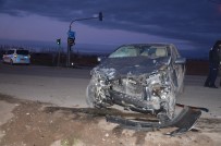 Elbistan'da Trafik Kazası Açıklaması 1 Yaralı