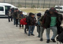 Kayseri'de 13 Kaçak Göçmen Yakalandı