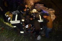 Muğla'da Otomobil Şarampole Devrildi Açıklaması 1 Ölü, 2 Yaralı