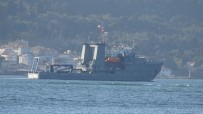 EGE DENIZI - Rumen Mayın Arama Gemisi Çanakkale Boğazı'ndan Geçti