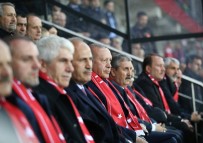 AVRUPA FUTBOL ŞAMPİYONASI - Cumhurbaşkanı Erdoğan Türkiye-Moldova Maçında
