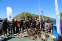 YALıKAVAK - Deniz Dibi Temizliğinden Çıkan Atıklar Şok Etti