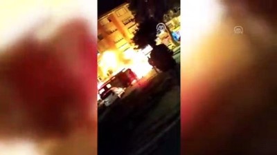 İstanbul'da Araç Yangını
