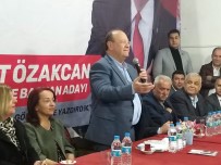 MESUT ÖZAKCAN - Mesut Özakcan Seçim Çalışmalarını Yılmazköy'de Sürdürdü
