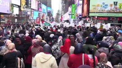 New York'ta İslamofobi'ye Karşı ''Birlik'' Protestosu