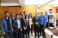 BİLEK GÜREŞİ - Rektör Demirdağ Üniversite Sporcuları İle Bir Araya Geldi