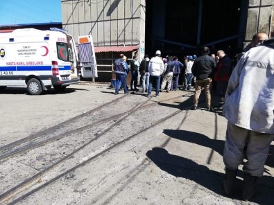 Maden Ocağında Göçük Açıklaması 4 İşçi Hafif Şekilde Yaralandı