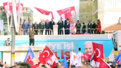 Yıldırım, Ümraniye'de Halka Hitap Etti