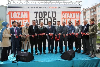 Atakum'da Çarşı Cadde Ve Meydan Açılışı