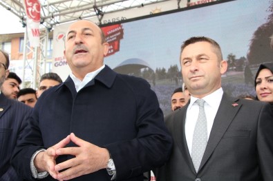 Bakan Çavuşoğlu Çerkezköy'den Korkuteli'ne Hitap Etti
