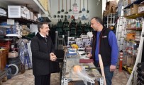 YAKUP SATAR - Başkan Ataç'ın Esnaf Ziyaretleri Sürüyor