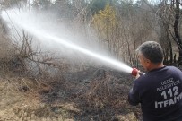 ORMANA - Gediz'deki Orman Yangını Büyümeden Söndürüldü