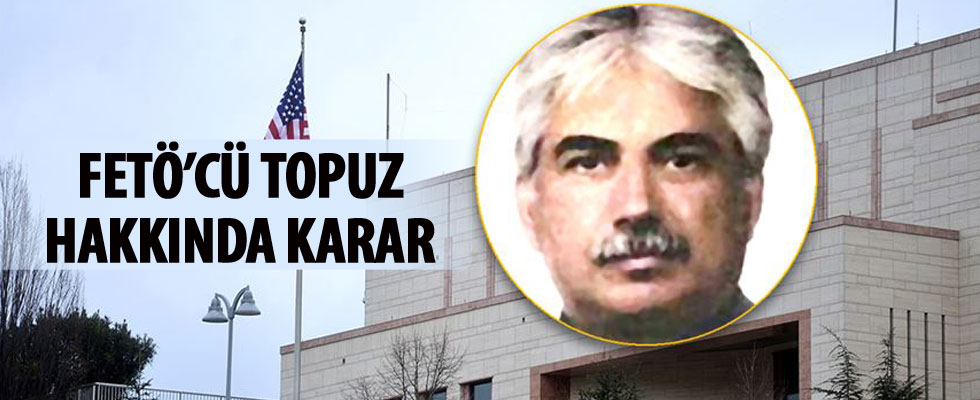 ABD konsolosluk çalışanı Metin Topuz'un tutukluluğunun devamına karar verildi