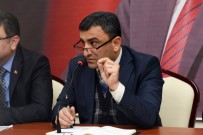 ORTAHISAR - AK Parti Ortahisar İlçe Başkanı Temel Altunbaş Mahalle Başkanlarıyla Toplandı