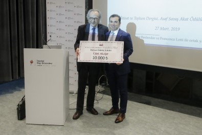 Asaf Savaş Akat İktisat Ödül Töreni'ni