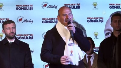 Bakan Soylu, Altındağ'da Vatandaşlarla Buluştu