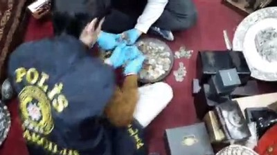 İstanbul'da Tarihi Eser Kaçakçılığı Operasyonu