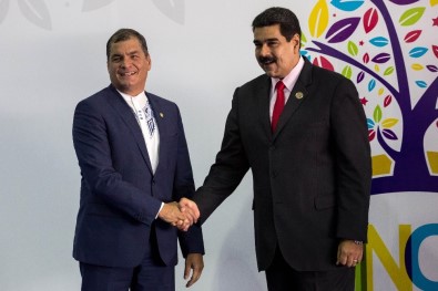 Maduro'nun Eski Ekvador Devlet Başkanına Para Gönderdiği İddia Edildi