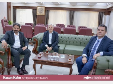 Sağlık Müdürü Bilge'den Başkan Kalın'a Ziyaret