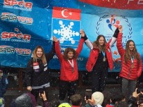 TÜRKİYE BİRİNCİSİ - Snowboard Alpine Türkiye Şampiyonasında Kayseri Rüzgarı