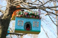 ÖZEL OKUL - Üç Fidan Gençlik Parkı Kuş Evleri İle Renklendi