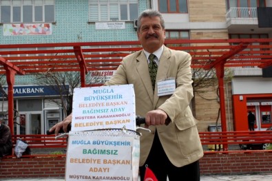 Muğla'nın Bisikletli Bağımsız Büyükşehir Adayı