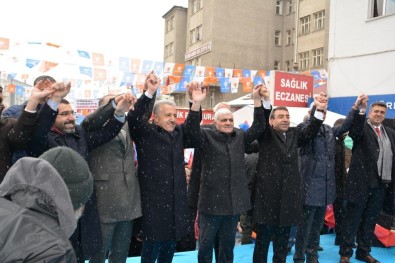 Sarıkamış'ta Tarihinin En Kalabalık Mitingini Gerçekleştirdi