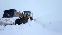 DOĞANCA - Siirt'te Kardan Kapanan Yollar Ulaşıma Açıldı