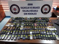 KAÇAK CEP TELEFONU - Adana'da 120 Kaçak Cep Telefonu Ele Geçirildi