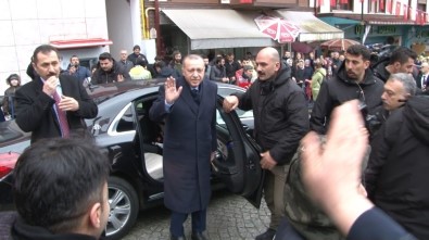 Cumhurbaşkanı Erdoğan, Rize'den Ayrıldı