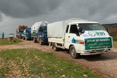 İdlib'de 500 Aileye İnsani Yardım