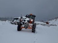 Tendürek'de Kar Ve Tipi Ulaşımı Felç Etti