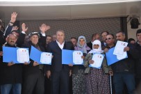 Akgedikliler Tapularına Kavuştu