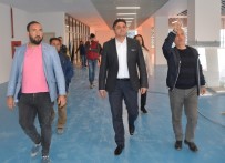 OLİMPİK HAVUZ - Aliağa Gençlik Merkezi'nin Açılışına Sayılı Günler Kaldı