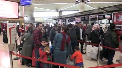 Atatürk Havalimanı'nda 'Seçim' Hareketliliği