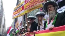 New York'ta Filistinlilerin 'Büyük Dönüş Yürüyüşü'ne Destek Gösterisi