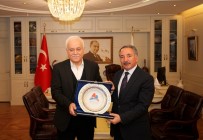 NIHAT HATIPOĞLU - Rektör Prof. Dr. Hatipoğlu, AİÇÜ Rektörü Prof. DR. Karabulut'u Ziyaret Etti
