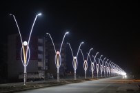 ZAKKUM - Silopi Belediyesinden Modern Işıklandırmalar Ve Peyzaj Çalışmaları