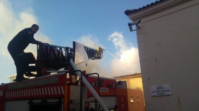 Ayvalık'ta Restoranda Korkutan Yangın