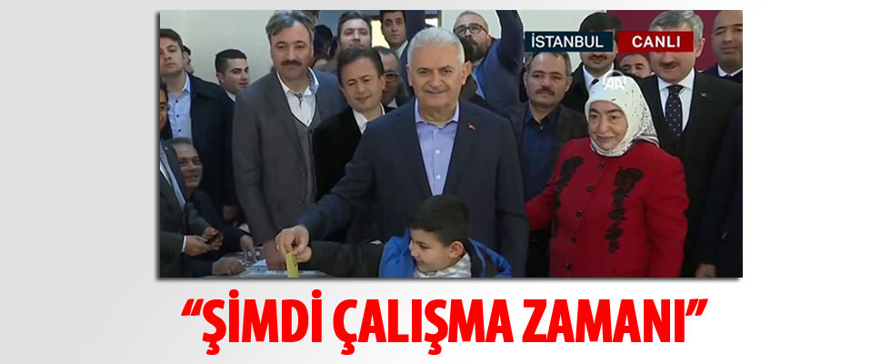 Binali Yıldırım, oyunu kullandı