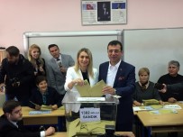 OY KULLANIMI - CHP İBB Adayı İmamoğlu, Oyunu Beylikdüzü'nde Kullandı