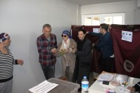 FATMA GİRİK - Fatma Girik Hasta Yatağından Kalkıp Oy Kullandı