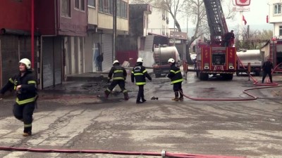 Kahramanmaraş'ta Künefe İmalathanesinde Yangın