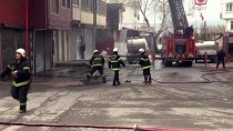 KÜNEFE - Kahramanmaraş'ta Künefe İmalathanesinde Yangın